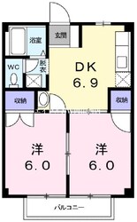 ニューシティ学南の物件間取画像